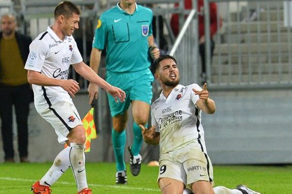 La joie d'Andy Delort après son but face à Bordeaux