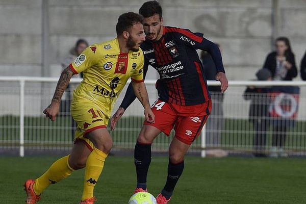 L'US Quevilly Rouen Métropole a battu le Stade Malherbe ce vendredi soir à Dives-sur-Mer