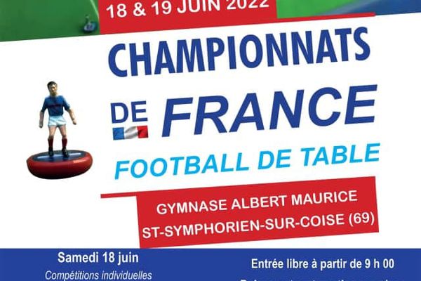 Saint-Symphorien-sur-Coise accueille pour la première fois les Championnats de France de subbuteo