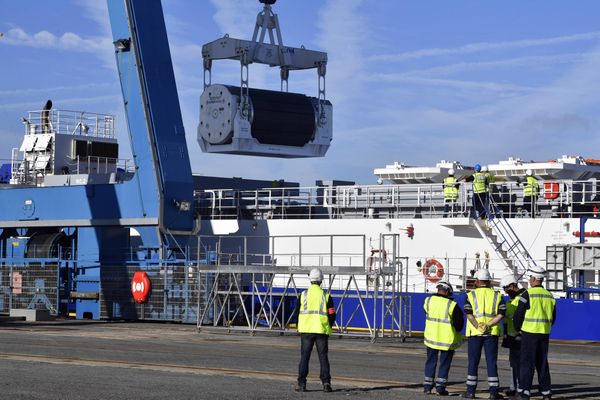 Un bateau chargé de combustible nucléaire partira de Cherbourg pour le Japon ce mercredi.