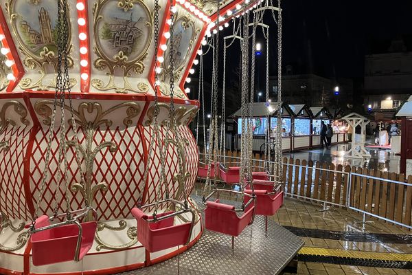 Le Marché de Noël de la Place Molière à Angers n'avait pas fait recette.