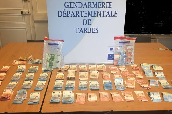 Les faux billets saisis par les gendarmes des Hautes-Pyrénées