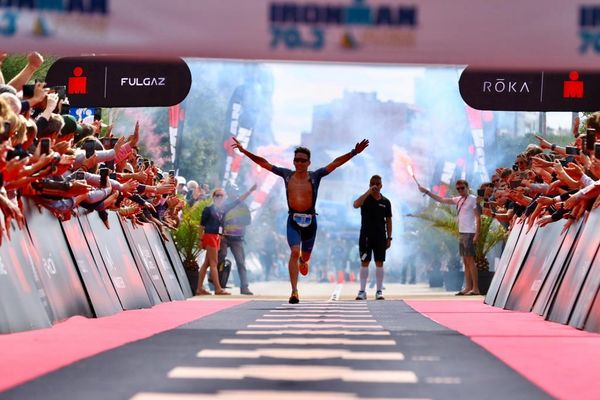 Pierre Le Corre boucle l'Ironman des Sables d'Olonne-Vendée en 3h41min05sec