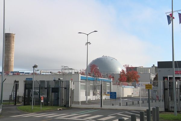 Une partie des agents de la centrale nucléaire de Chinon est en grève.