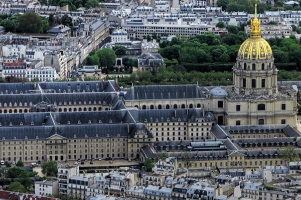 L'Hôtel des Invalides, à Paris.