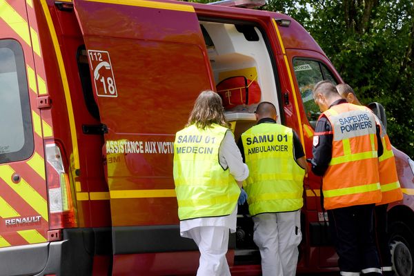 Les pompiers et le SAMU de Seine-Maritime sont intervenus rapidement sur les lieux. Image d'illustration.