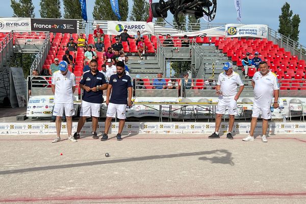 L'équipe Quintais s'impose en demi-finale de La Marseillaise à pétanque, mercredi 3 juillet 2024.