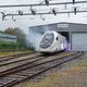 Le nouveau TGV, le TGV M, est présenté à Belfort, le 29 avril 2024.