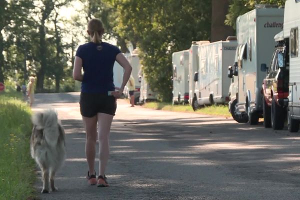 Les camping-caristes sont dans les starting-blocks avant le passage du Tour de France en Haute-Vienne