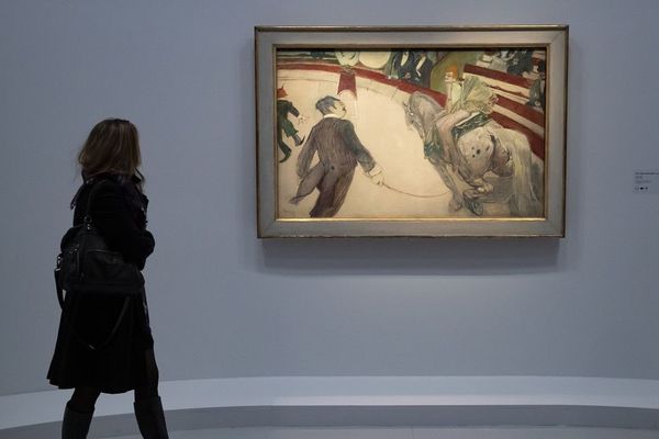 L'exposition ouvre ses portes au Grand Palais à Paris, le 9 octobre 2019.