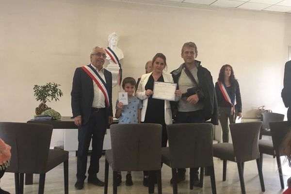 La cérémonie a eu lieu, samedi 22 juin 2019, en mairie de Portet-sur-Garonne. 