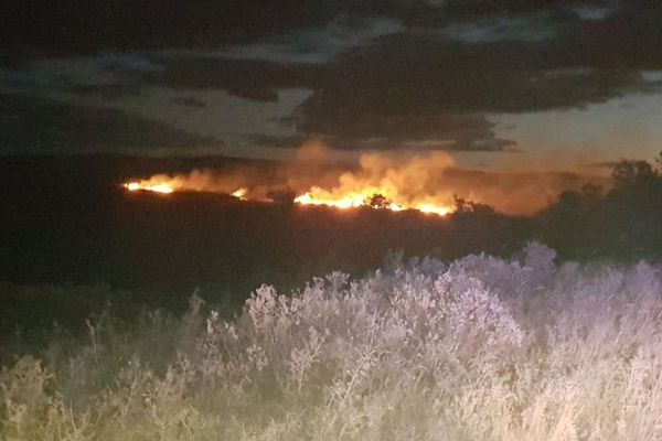 Un incendie s'est déclaré peu après 5h00 à Saint-Pargoire, dans l'Hérault - 6 octobre 2017