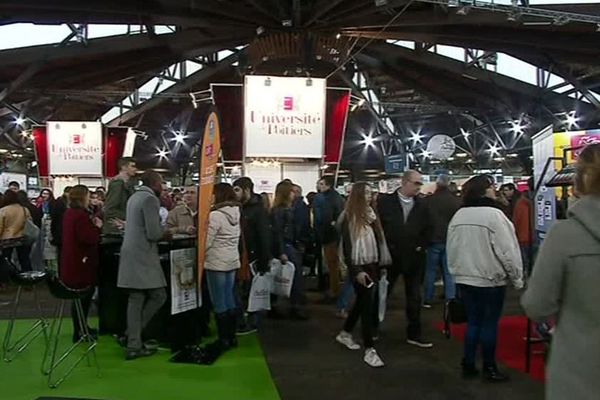 Le Salon de l'Etudiant de Poitiers s'est tenu ces 19 et 20 janvier au Parc des Expos.