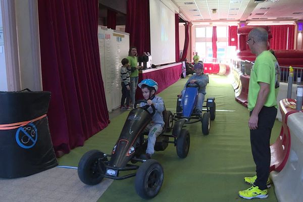 Louison était fan de karting.