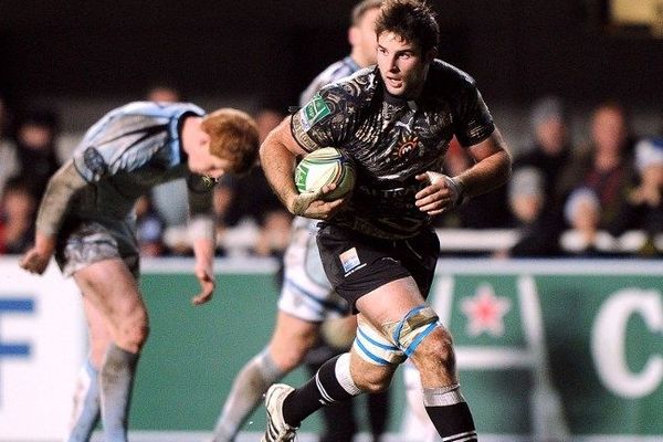 John Beattie a inscrit le 4ème et dernier essai du MHR contre Cardiff, en H Cup de rugby