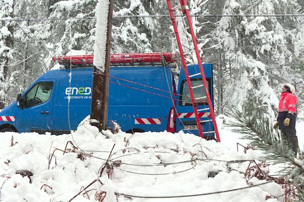 Le principal problème des agents d'ENEDIS c'est l'accès aux points de panne