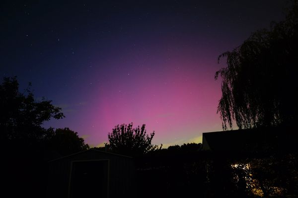 Les aurores boréales ont illuminé le ciel normand dans la nuit du 10 au 11 octobre 2024.