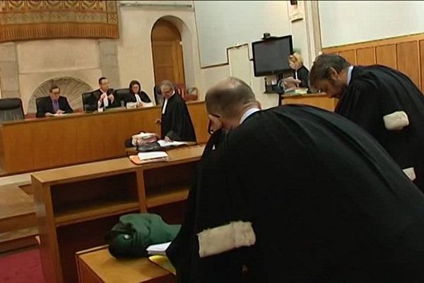 Le tribunal correctionnel de Saint-Malo lors du procès des soignantes du petit Mathis