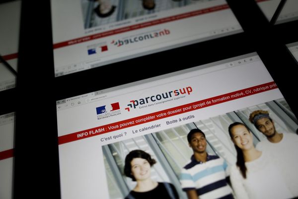 Le site de recensement des voeux des lycéens Parcoursup.