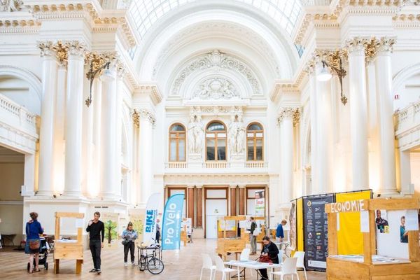 Le Musée du capitalisme se trouve à la Bourse de Bruxelles jusqu'au 13 septembre 2019.