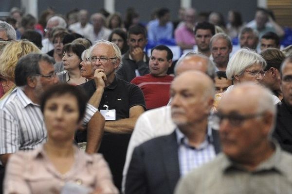 Public nombreux aux Sables d'Olonne pour le procès Xynthia