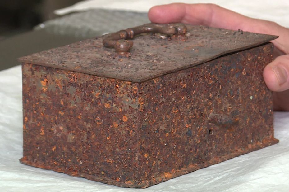 UNUSUAL.  The secret of a mysterious 120-year-old box soon to be revealed