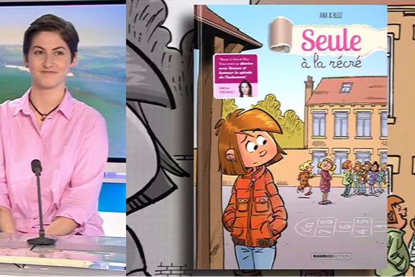 Ana, originaire de Dunkerque, publie avec son père le dessinateur Bloz une BD sur le harcèlement scolaire dont elle a été victime.