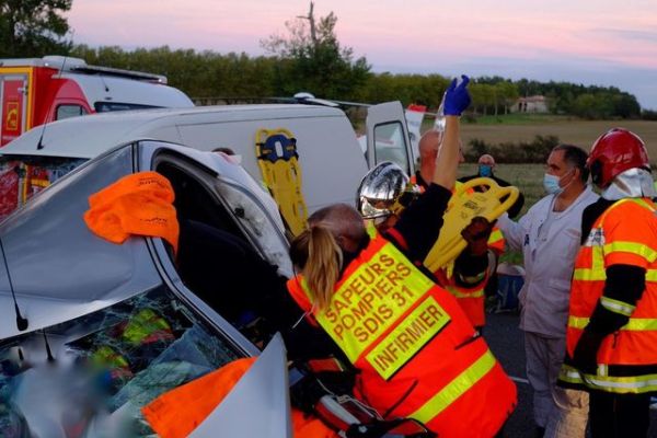 L'incident a nécessité une intervention importante des sapeurs-pompiers du Service Départemental d'Incendie et de Secours de la Haute-Garonne (illustration).