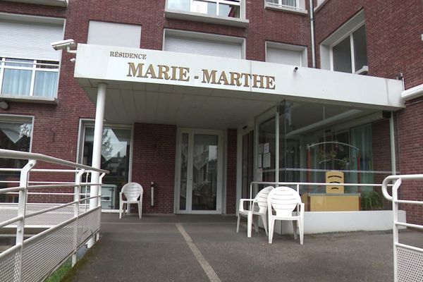 La maison de retraite Marie Marthe à Amiens où le grand-père d'Aurélie Joly est décédé le 8 avril 2020