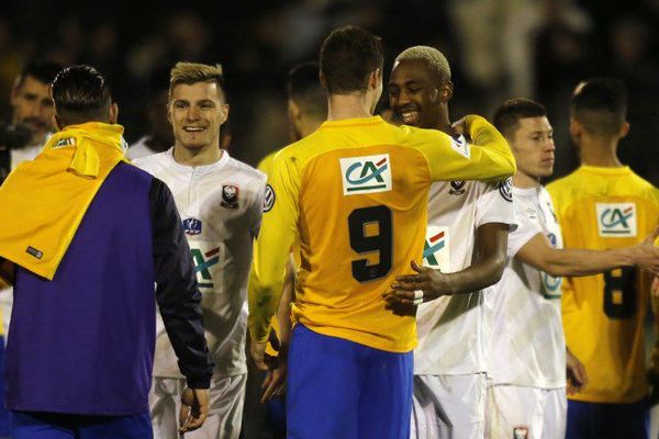 Les joueurs amateurs de Canet ont donné du fil à retordre aux professionnels de Caen.