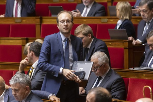 Jérémie Patrier-Leitus, député sortant de la 3e circonscription du Calvados, sur le secteur de Lisieux-Falaise.