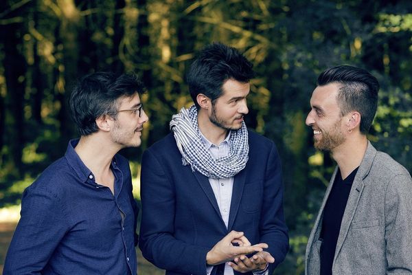 Benjamin Naud, Lorenzo Naccarato et Adrien Rodriguez. Photo Jean-Baptiste Millot