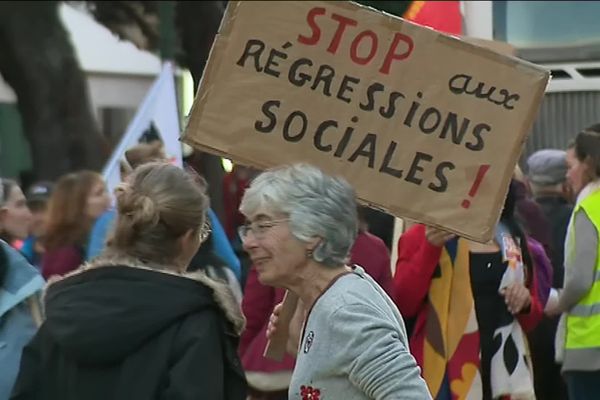 La réforme des retraites est contestée par les syndicats en Corse.