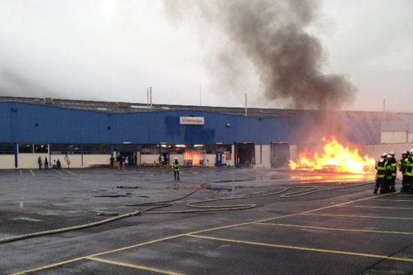 Ce mercredi matin 1er octobre, la situation reste très tendue à l'usine Electrolux de Revin.