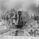 La cathédrale de Reims a été grandement endommagée par des bombardements et un incendie en 1914.