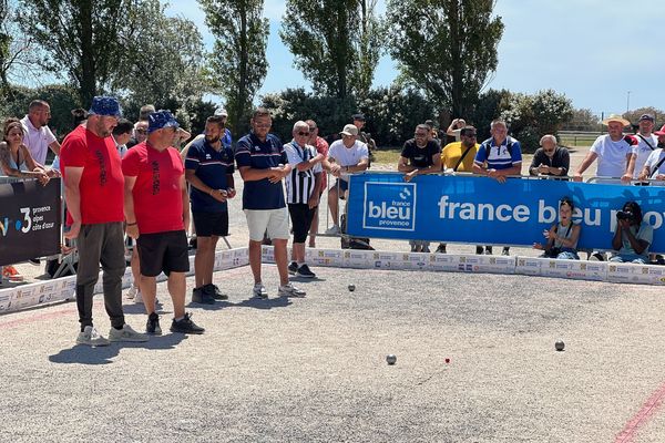 L'équipe Messonnier a remporté, mardi 2 juillet 2024, son 8e de finale à La Marseillaise à pétanque.