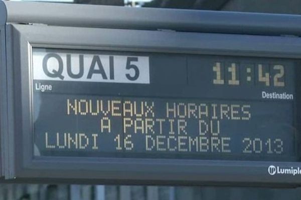 Nouveaux horaires pour les bus de Creil