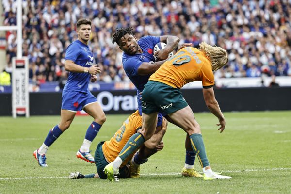 Le Rochelais Jonathan Danty de retour dans le XV de France après sa blessure face à l'Australie