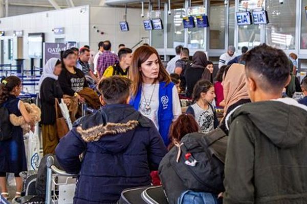 Plus de 130 membres de la communauté yézidie ont quitté l’aéroport international d’Erbil pour Toulouse