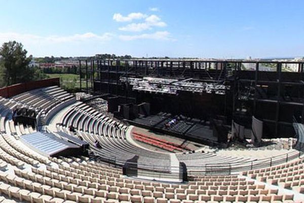 L'amphithéâtre d'O du domaine d'O, à Montpellier - archive