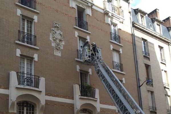 Fuite de gaz, rue Jules Guesde à Limoges, 22 octobre 2014