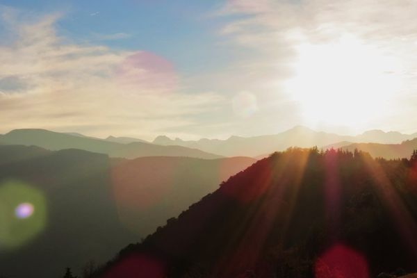 Grand soleil en Ariège ce matin pour ce #BattleCiel de printemps