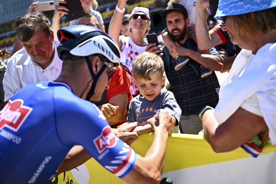 lille dreng tour de france