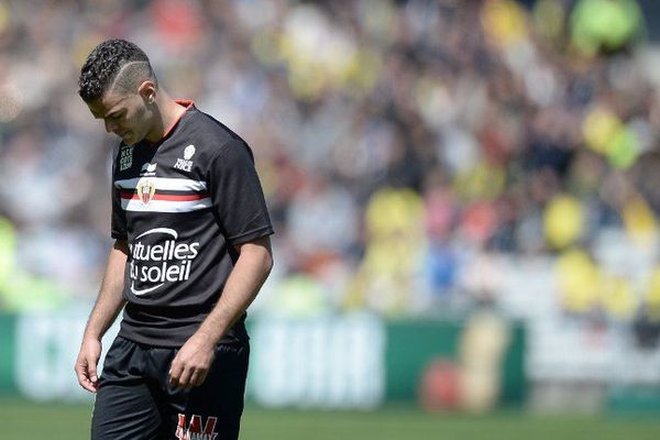 Hatem Ben Arfa lors de ce match face à Nantes.