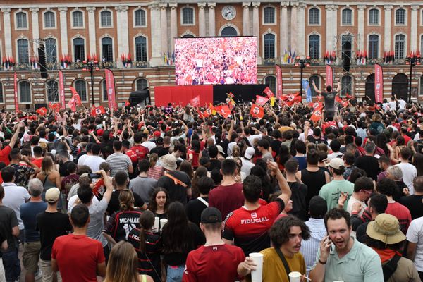 Les Toulousains pourront regarder, place du Capitole, le match du Stade Toulousain face au Leinster le 25 mai au Tottenham Hotspur Stadium de Londres.