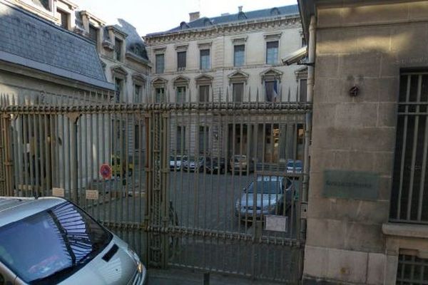 la succursale de la Banque de France, rue Deville à Toulouse