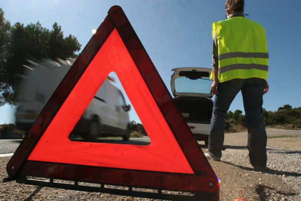 Illustration d'accident de la route