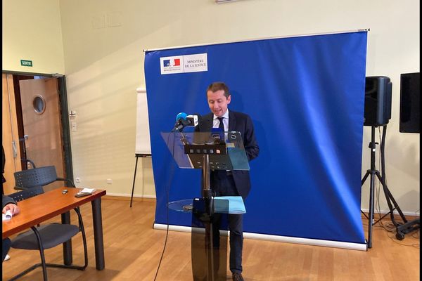 Conférence de presse du procureur de la République à Epinal, Nicolas Heitz jeudi 7 octobre en début de soirée.