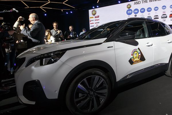 La Peugeot 3008 de Peugeot élue voiture européenne de l'année