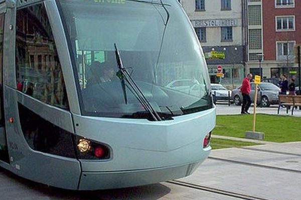 Un tramway à Valenciennes (image d'illustration).